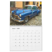 Calendrier Voitures classiques Cuba (Mar 2027)