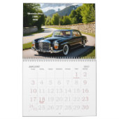 Calendrier Voitures de collection iconiques (Jan 2027)