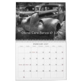 Calendrier Voitures de fantôme .......... arrières des morts (Feb 2027)