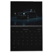 Calendrier Voitures musculaires classiques (Feb 2027)