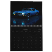 Calendrier Voitures musculaires classiques (Jan 2026)