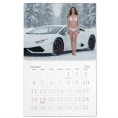 Calendrier Voitures Rapides, Moins De Vêtements - Sexy Bikini (Jan 2026)