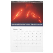 Calendrier Volcan actif de la péninsule du Kamchatka (Feb 2027)