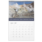 Calendrier Volcan actif de la péninsule du Kamchatka (Mar 2027)