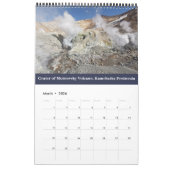 Calendrier Volcan actif de la péninsule du Kamchatka (Mar 2026)
