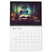 Calendrier Vols De Chouette D'Imaginaire (Feb 2027)