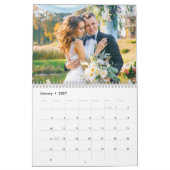 Calendrier Vos photos Mariages (Jan 2027)