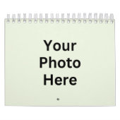 Calendrier Vos propres photos 12 Mois (Protection)