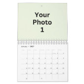 Calendrier Vos propres photos 12 Mois (Jan 2027)