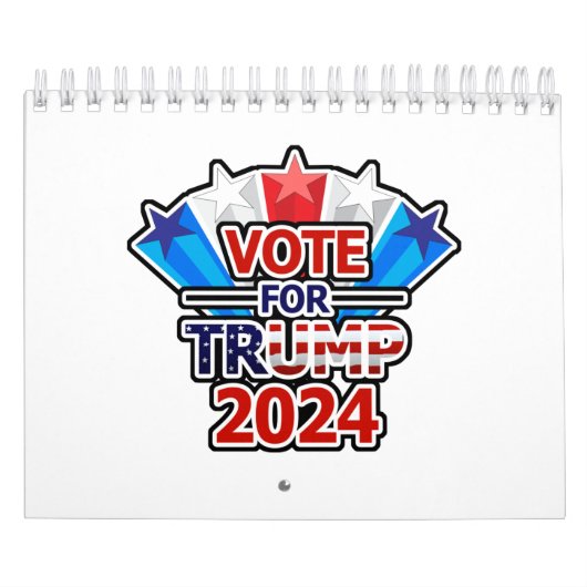 Calendrier Vote for Trump 2024 Stars (Protection)