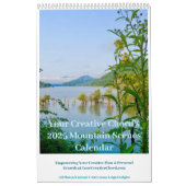 Calendrier Votre Creative Chord Mountain Scenes 2025 Calendri (Protection)