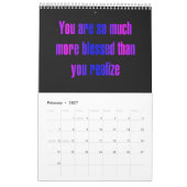 Calendrier "Vous êtes tellement plus..." Citations d'encourag (Feb 2027)