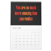Calendrier "Vous êtes tellement plus..." Citations d'encourag (Jan 2027)