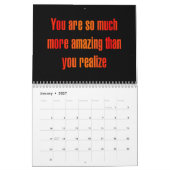 Calendrier "Vous êtes tellement plus..." Citations d'encourag (Jan 2027)