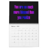 Calendrier "Vous êtes tellement plus..." Citations d'encourag (Feb 2027)