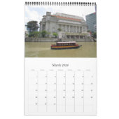 Calendrier voyage à singapour (Mar 2026)