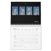 Calendrier Voyage à travers les années (Mar 2026)