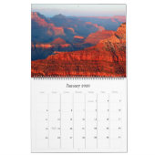 Calendrier voyage américain 2025 grand (Jan 2026)