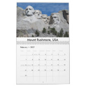 Calendrier Voyage Calander du monde (Feb 2027)