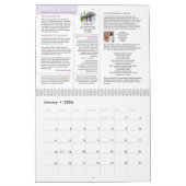 Calendrier Voyage de calendrier-cheveux non daté (Jan 2026)