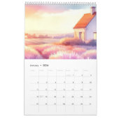 Calendrier Voyage Europe Rose Girl (Jan 2026)