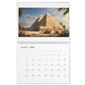 Calendrier Voyage intemporel - Un voyage à travers l'histoire (Jan 2026)