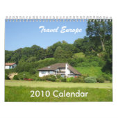 Calendrier Voyage l'Europe (Protection)