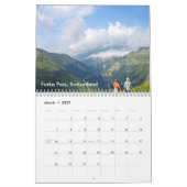 Calendrier Voyage l'Europe (Mar 2027)