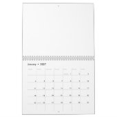 Calendrier Voyage Par Tandem Bicyclette Planificateur (Jan 2027)