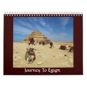 Calendrier Voyage vers l'Egypte - images de l'Egypte (Protection)