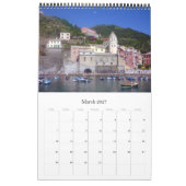 Calendrier voyages dans les cinq terres (Mar 2027)