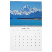 Calendrier voyages de paysage (Jan 2027)