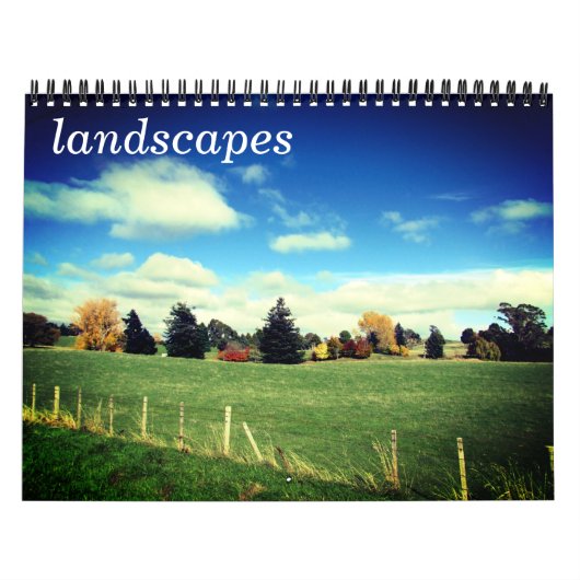 Calendrier voyages de paysage (Protection)