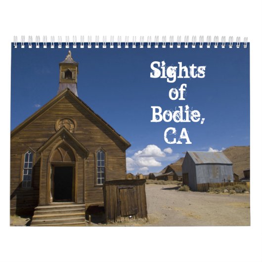 Calendrier Vue de Bodie (Protection)