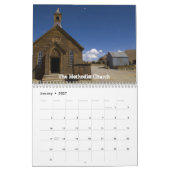 Calendrier Vue de Bodie (Jan 2027)