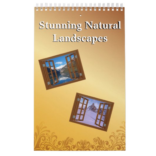 Calendrier Vue de la fenêtre Grand Canyon Spectaculaire Value (Protection)