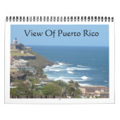 Calendrier Vue de Porto Rico (Protection)