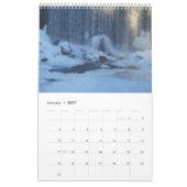 Calendrier Vue hivernale de 12 mois (Jan 2027)