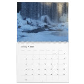 Calendrier Vue hivernale de 12 mois (Jan 2027)