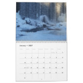 Calendrier Vue hivernale de 12 mois (Jan 2027)
