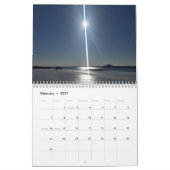 Calendrier Vue hivernale de 12 mois (Feb 2027)
