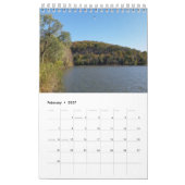 Calendrier Vue panoramique de 12 mois (Feb 2027)