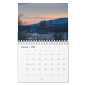 Calendrier Vue sur la rivière Hudson (Feb 2026)