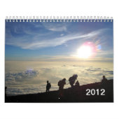 Calendrier Vues de sommet du mont Fuji, Japon (Protection)