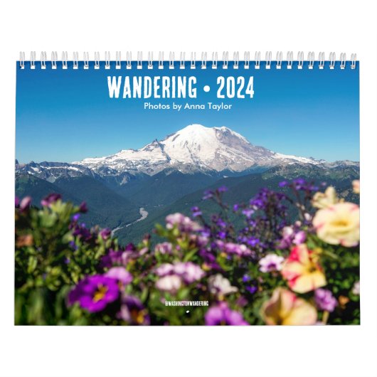 Calendrier Wandering 2024 par Anna Taylor Calendar (2) (Protection)