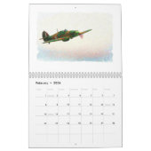 Calendrier Warbirds de la deuxième guerre mondiale (Feb 2026)