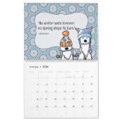 Calendrier Warm Fuzzies WESTIES Calendar (Jan 2026)