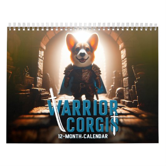 Calendrier Warrior Corgis Calendar (Protection)