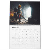 Calendrier Warrior Corgis Calendar (Mar 2027)