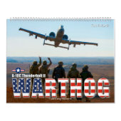 Calendrier WARTHOG - Thunderbolt II A-10C (Protection)